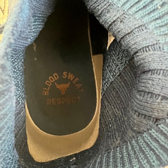 Under Armour Project Rock 1 Blue White Red - Picture 5 of 6